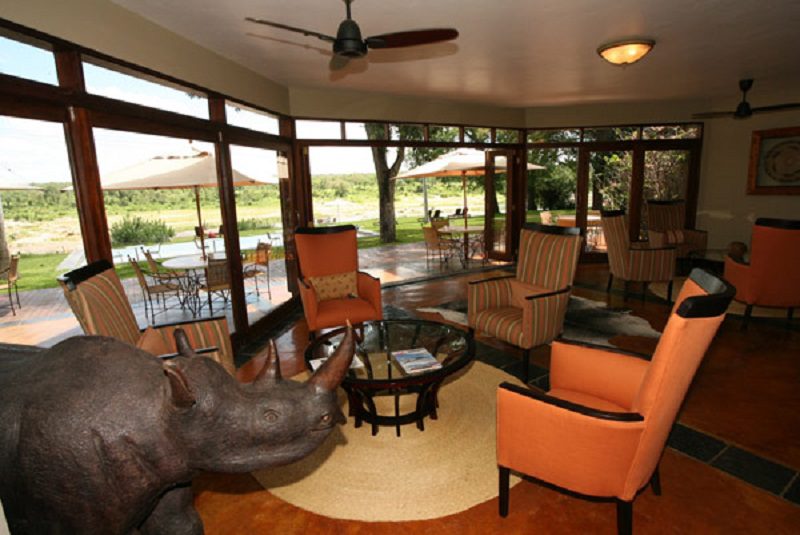 Mjejane River Lodge Lounge